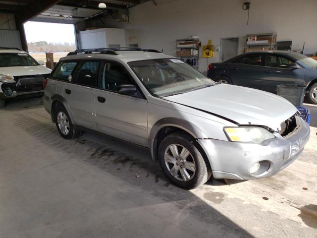 4S4BP61C257377892 - 2005 SUBARU LEGACY OUTBACK 2.5I SILVER photo 4