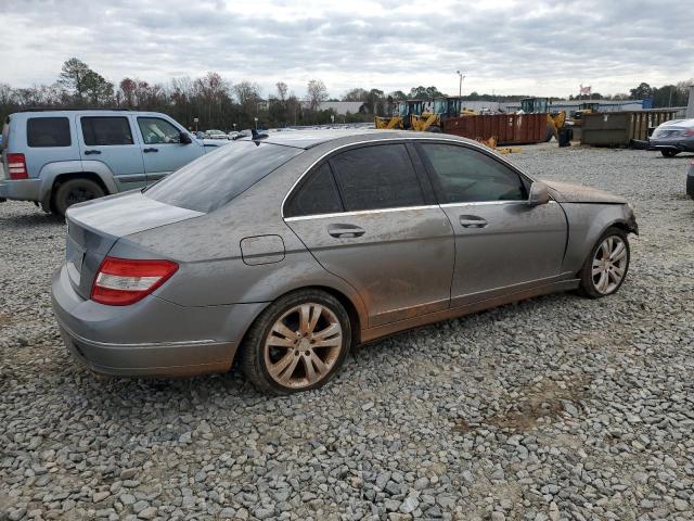 WDDGF5EB0BA472822 - 2011 MERCEDES-BENZ C 300 GRAY photo 3