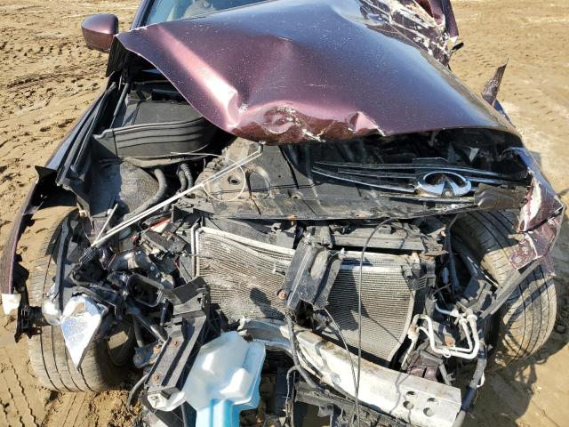 JN1AJ0HR6CM451910 - 2012 INFINITI EX35 BASE Բորդո լուսանկար 11