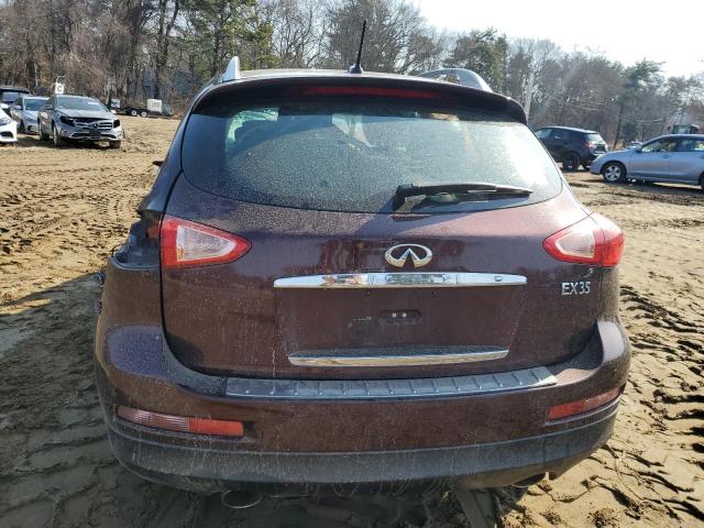 JN1AJ0HR6CM451910 - 2012 INFINITI EX35 BASE Բորդո լուսանկար 6