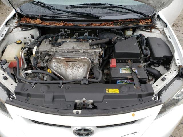 JTKJF5C78B3015235 - 2011 TOYOTA SCION TC თეთრი ფოტო 11