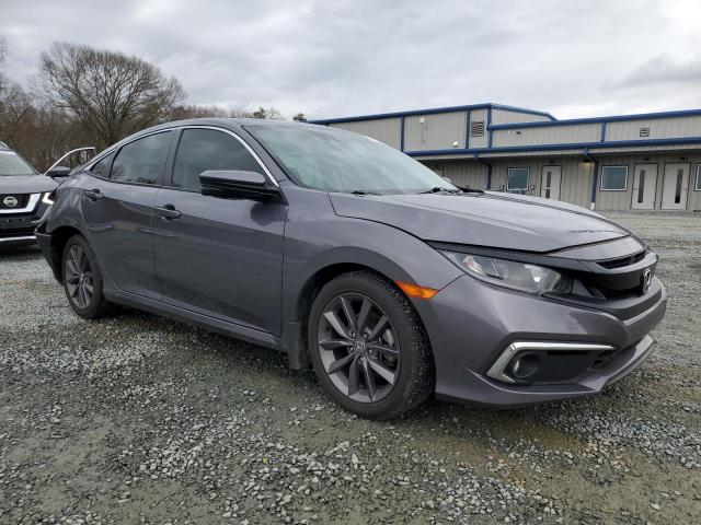 19XFC1F77ME007391 - 2021 HONDA CIVIC EXL ვერცხლისფერი ფოტო 4