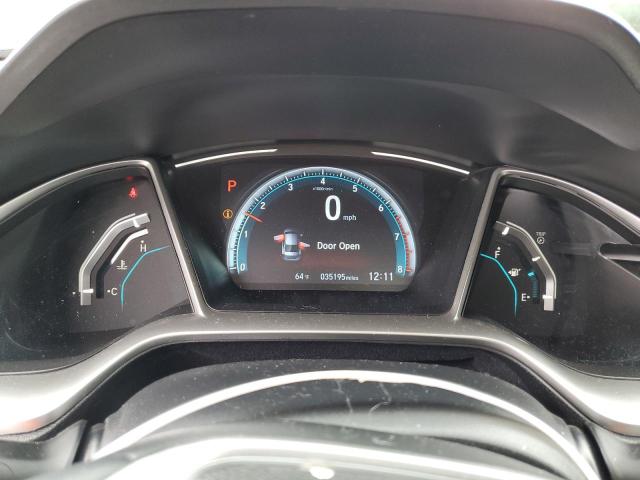 19XFC1F77ME007391 - 2021 HONDA CIVIC EXL ვერცხლისფერი ფოტო 9