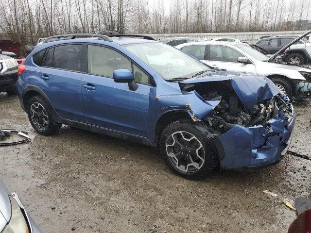 JF2GPAWC9EH291318 - 2014 SUBARU XV CROSSTR 2.0 PREMIUM BLUE photo 4