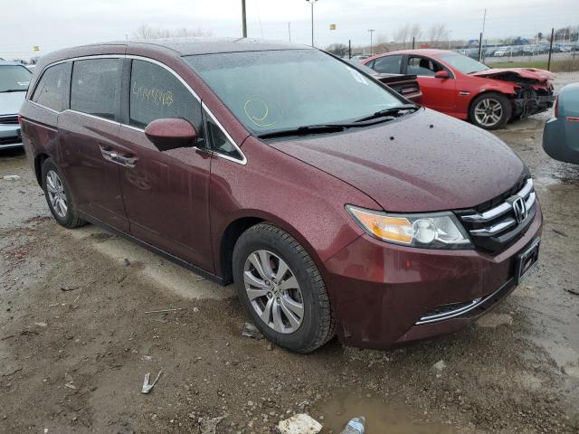 5FNRL5H30GB017550 - 2016 HONDA ODYSSEY SE BURGUNDY photo 4