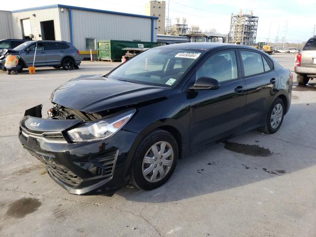 3KPA24AD6PE545807 - 2023 KIA RIO LX BLACK photo 1