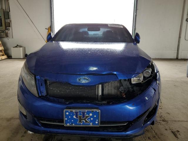 5XXGR4A60EG344254 - 2014 KIA OPTIMA SX BLUE photo 5