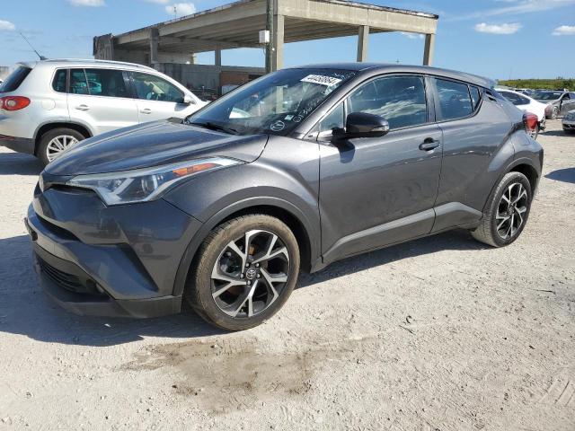 NMTKHMBX1JR013632 - 2018 TOYOTA C-HR XLE GRAY photo 1