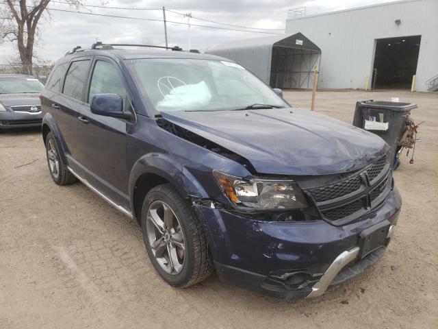 3C4PDDGG6JT219661 - 2018 DODGE JOURNEY CROSSROAD BLUE photo 1