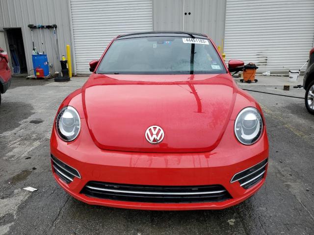 3VWFD7AT3JM705080 - 2018 VOLKSWAGEN BEETLE S RED photo 5