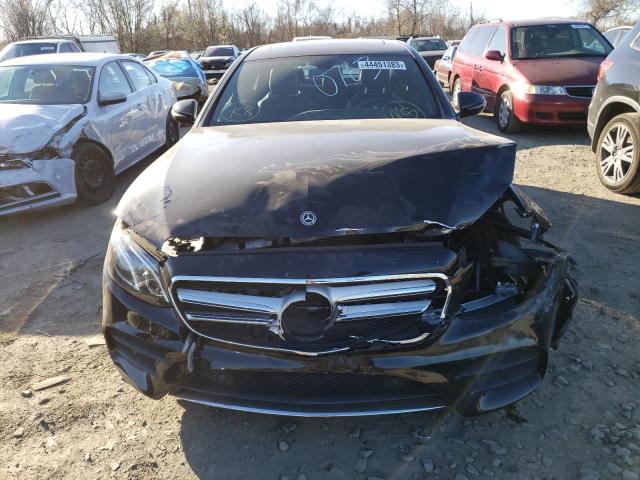 WDDZF4KB2JA450763 - 2018 MERCEDES-BENZ E 300 4MATIC BLACK photo 5