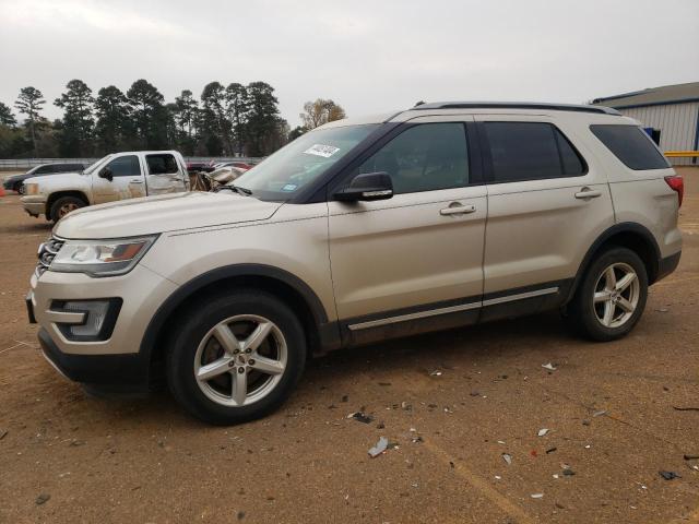 1FM5K8D80HGA08841 - 2017 FORD EXPLORER XLT TAN photo 1