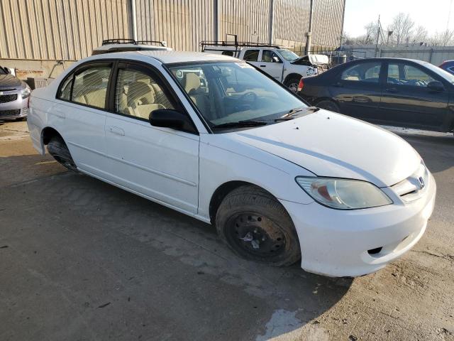 1HGES16504L000952 - 2004 HONDA CIVIC LX WHITE photo 4