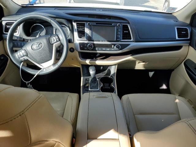 5TDKKRFH7GS128389 - 2016 TOYOTA HIGHLANDER XLE 白色 照片 8