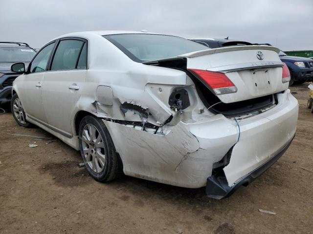 4T1BK3DB5BU424085 - 2011 TOYOTA AVALON BASE WHITE photo 2