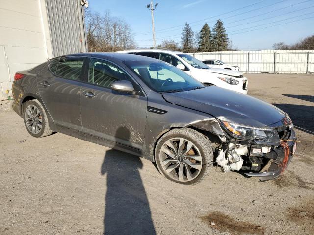 5XXGR4A73FG443287 - 2015 KIA OPTIMA SX SILVER photo 4