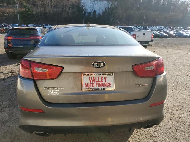 5XXGR4A73FG443287 - 2015 KIA OPTIMA SX SILVER photo 6