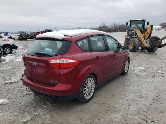 1FADP5AU4DL529375 - 2013 FORD C-MAX SE RED photo 3