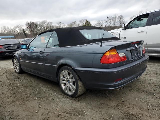 WBABS33462PG88227 - 2002 BMW 325 CI GRAY photo 2