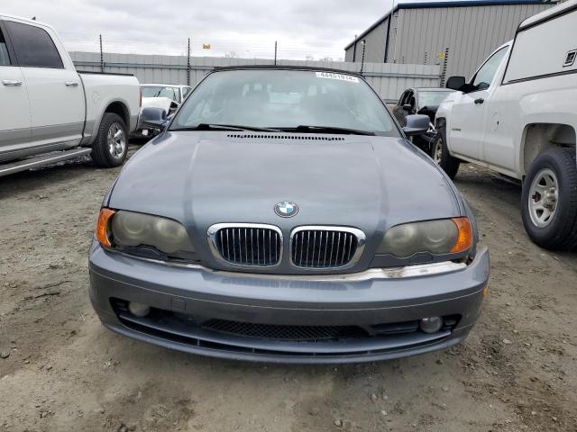 WBABS33462PG88227 - 2002 BMW 325 CI GRAY photo 5