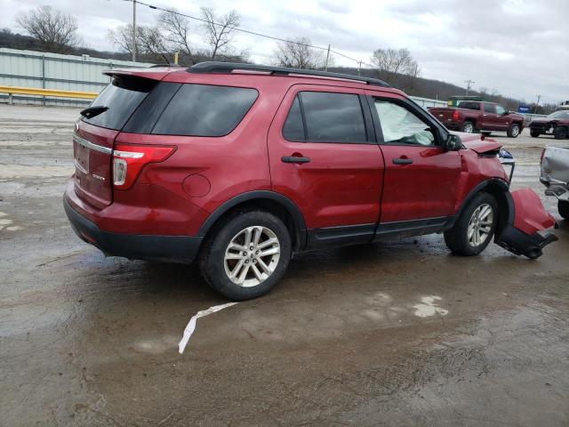 1FM5K7B84FGA61357 - 2015 FORD EXPLORER MAROON photo 3