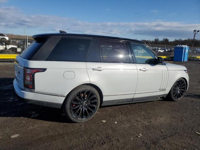 SALGV5FEXHA362660 - 2017 LAND ROVER RANGE ROVE AUTOBIOGRAPHY WHITE photo 3