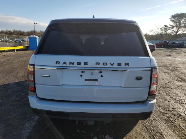 SALGV5FEXHA362660 - 2017 LAND ROVER RANGE ROVE AUTOBIOGRAPHY WHITE photo 6