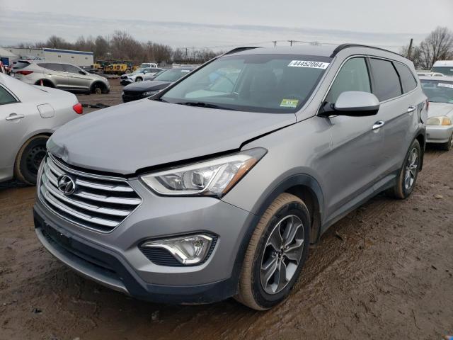 KM8SM4HF0GU148855 - 2016 HYUNDAI SANTA FE SE GRAY photo 1