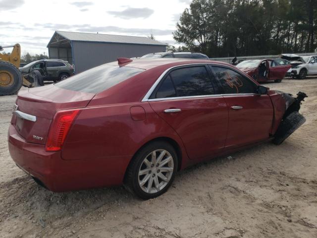 1G6AX5SX1F0108078 - 2015 CADILLAC CTS LUXURY COLLECTION RED photo 3