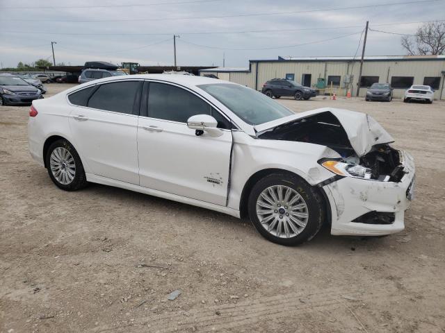 3FA6P0PUXFR278871 - 2015 FORD FUSION SE PHEV WHITE photo 4