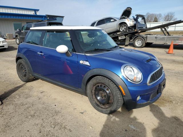 WMWMF73599TW84412 - 2009 MINI COOPER S BLUE photo 4