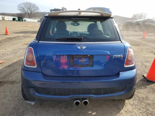 WMWMF73599TW84412 - 2009 MINI COOPER S BLUE photo 6