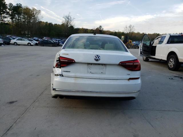 1VWLA7A35KC010064 - 2019 VOLKSWAGEN PASSAT WOLFSBURG WHITE photo 6