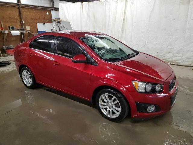 1G1JC5SG3D4245563 - 2013 CHEVROLET SONIC LT BURGUNDY photo 4