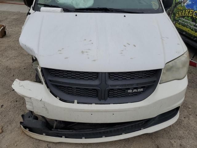 2C4RRGAG1DR726477 - 2013 RAM RAM VAN CA WHITE photo 12