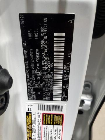 5TDGZRBH0NS587929 - 2022 TOYOTA HIGHLANDER XLE 白色 照片 14