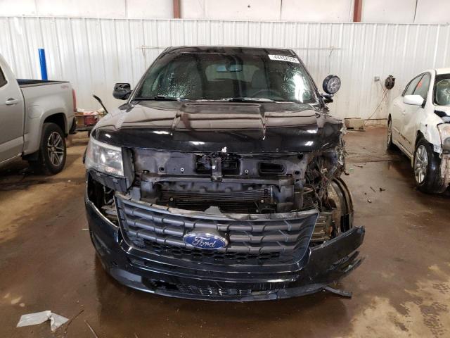 1FM5K8AR4HGD59085 - 2017 FORD EXPLORER POLICE INTERCEPTOR BLACK photo 5