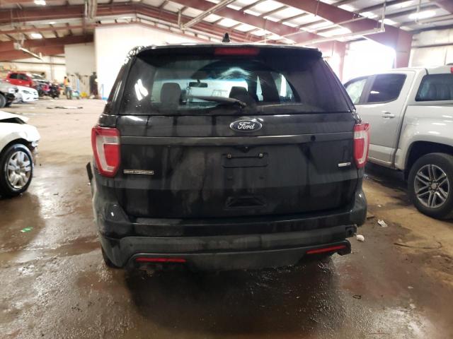 1FM5K8AR4HGD59085 - 2017 FORD EXPLORER POLICE INTERCEPTOR BLACK photo 6