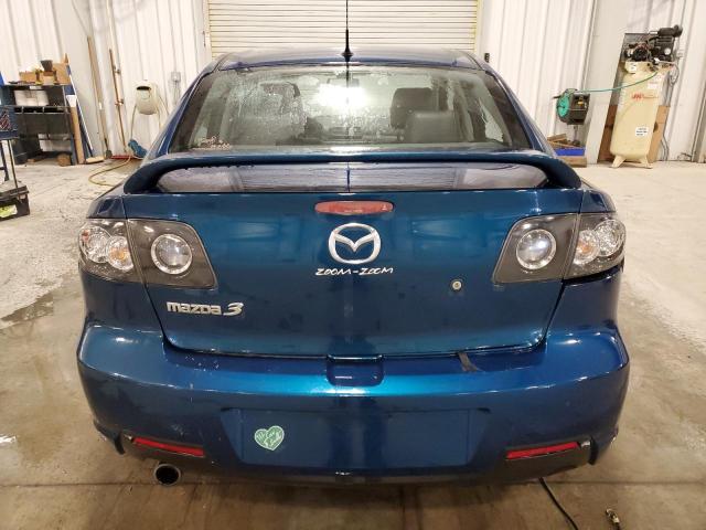 JM1BK323381857723 - 2008 MAZDA 3 S TEAL photo 6