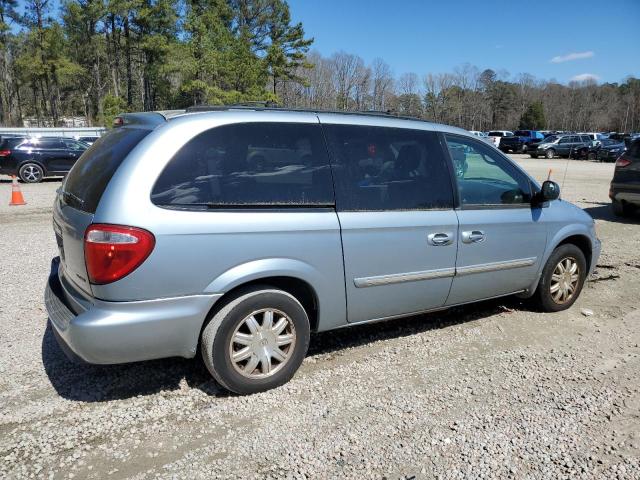 2C4GP54L65R505842 - 2005 CHRYSLER TOWN AND C TOURING TURQUOISE photo 3