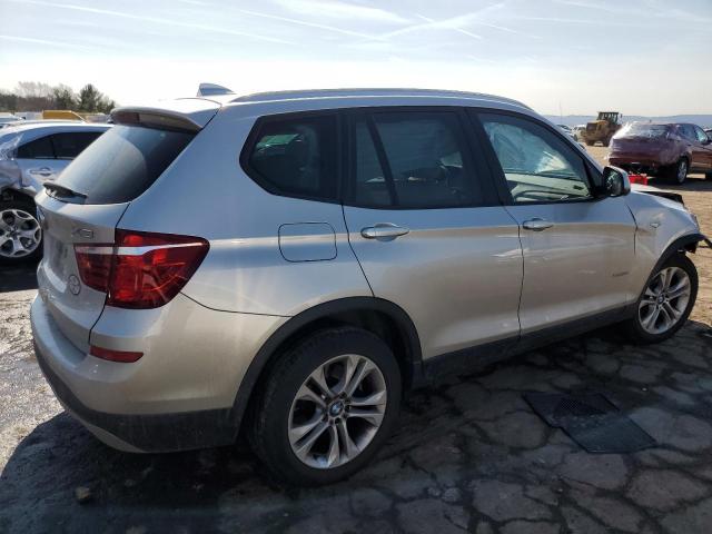 5UXWX7C56G0K36294 - 2016 BMW X3 XDRIVE35I SILVER photo 3