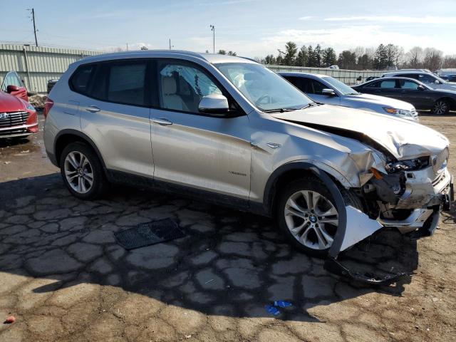 5UXWX7C56G0K36294 - 2016 BMW X3 XDRIVE35I SILVER photo 4