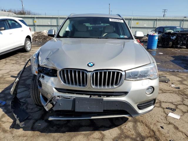 5UXWX7C56G0K36294 - 2016 BMW X3 XDRIVE35I SILVER photo 5