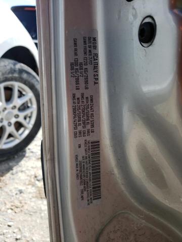 ZFBERFBB2H6H17852 - 2017 RAM PROMASTER SLT Argent photo 12