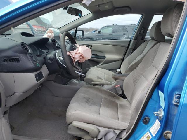 JHMZE2H52BS008353 - 2011 HONDA INSIGHT LX BLUE photo 7