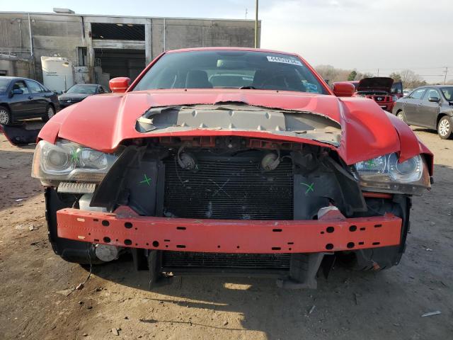 2C3CDXCT9EH330498 - 2014 DODGE CHARGER R/T RED photo 5