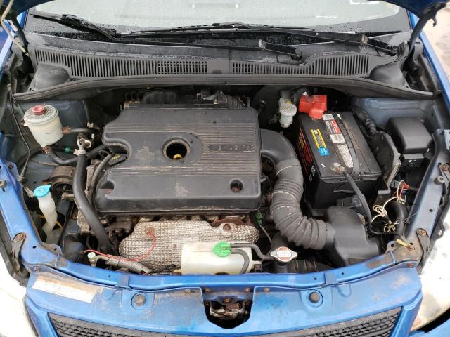 JS2YB413275106336 - 2007 SUZUKI SX4 BLUE photo 11