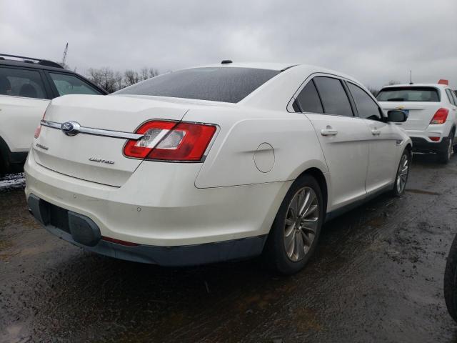 1FAHP2FW3BG135043 - 2011 FORD TAURUS LIMITED WHITE photo 3