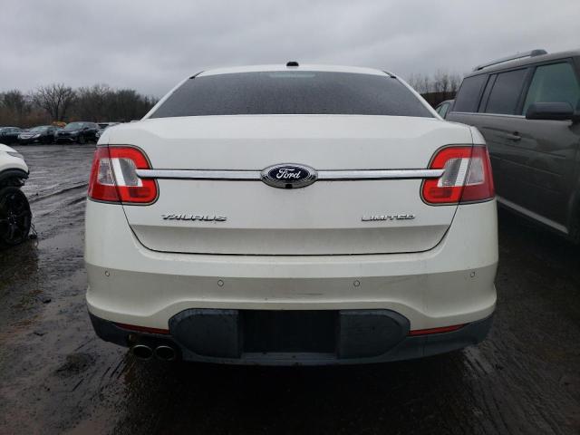 1FAHP2FW3BG135043 - 2011 FORD TAURUS LIMITED WHITE photo 6