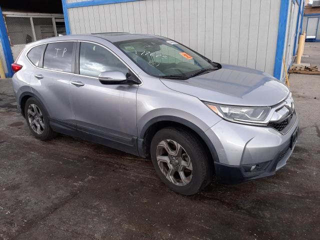 7FARW1H88HE017829 - 2017 HONDA CR-V EXL SILVER photo 4